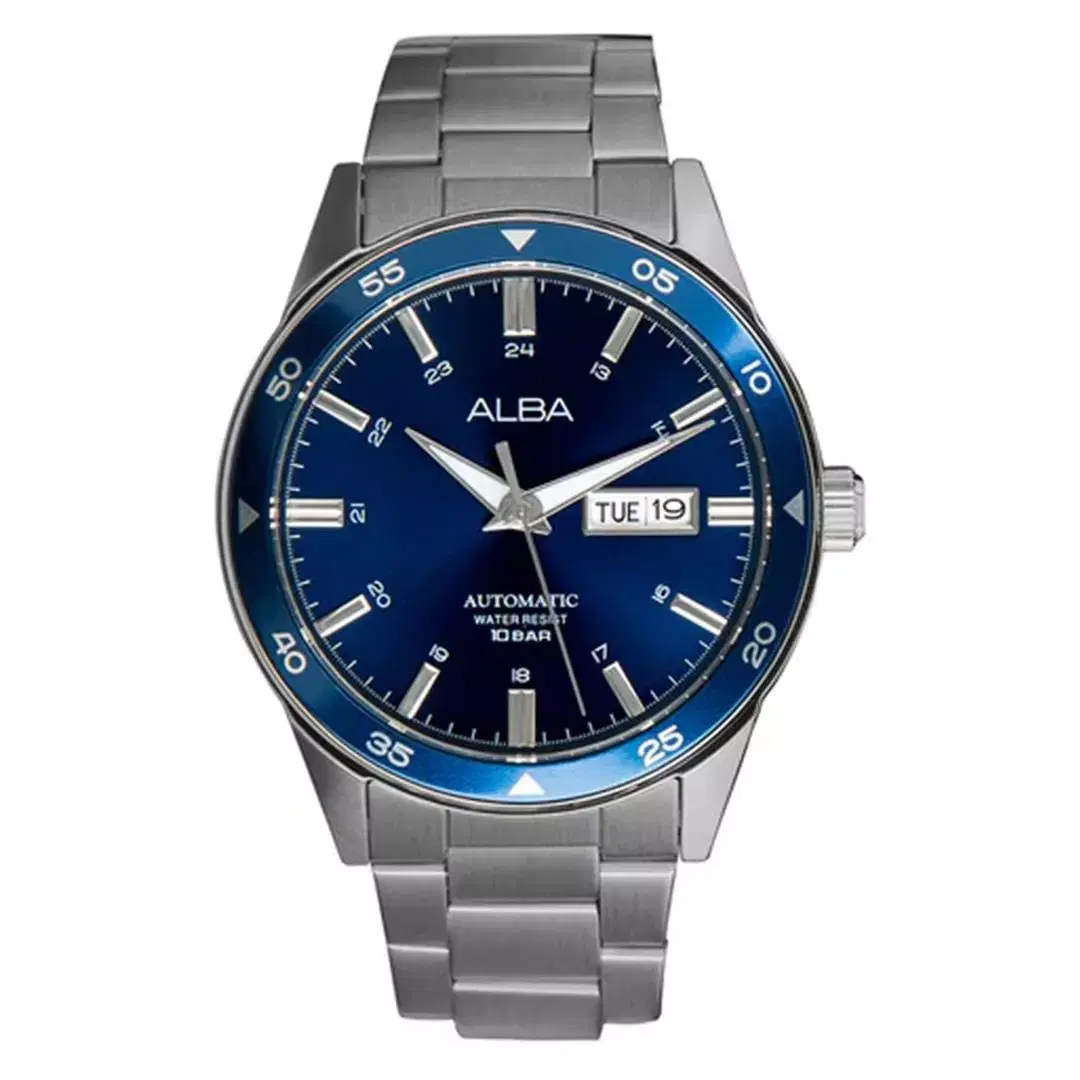 Alba Active Men's Watch, Analog, 43mm, Stainless steel Strap